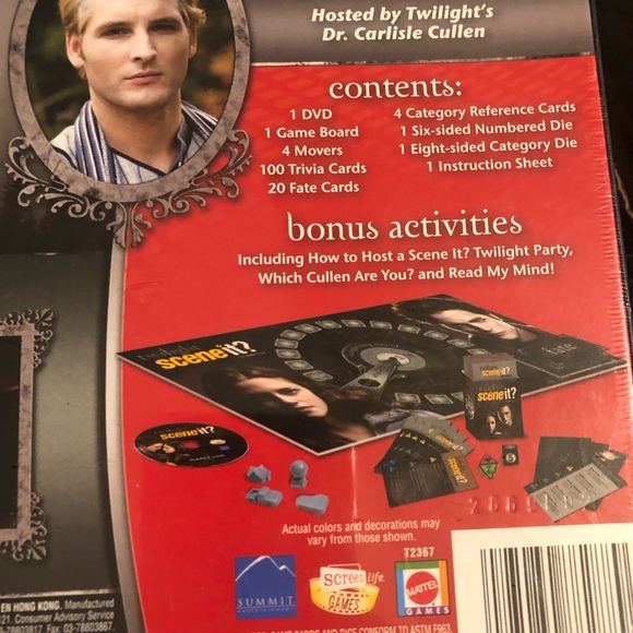 Twilight Scene It? The DVD Game Trivia Game (NEW) - Picture 4 of 14